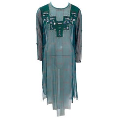 Zandra Rhodes Embellished Tunic Dress