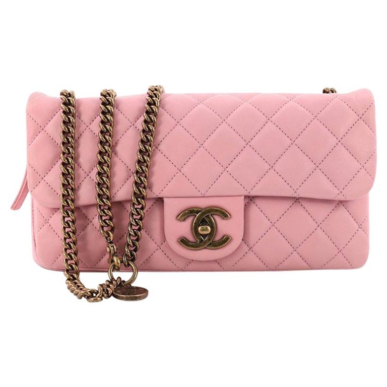 Chanel CC Crown Flap Bag Quilted Leather Medium at 1stDibs | chanel ...