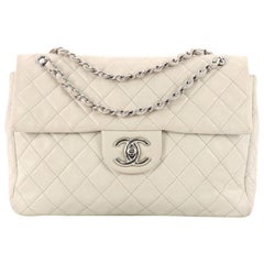 Chanel Classic Soft Flap Bag Quilted Caviar Maxi