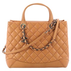 Chanel Easy Shopping Tote Quilted Lambskin Medium