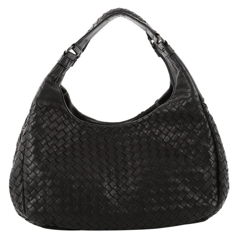 Bottega Veneta Campana Hobo Intrecciato Nappa Small