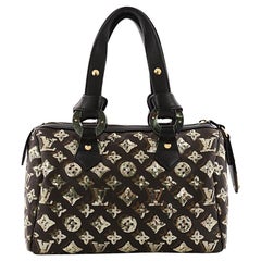  Louis Vuitton Speedy Handbag Limited Edition Monogram Eclipse Sequins 28