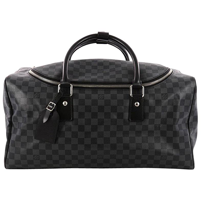 Louis Vuitton Roadster Handbag Damier Graphite