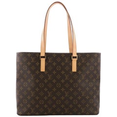 Louis Vuitton Luco Handbag Monogram Canvas