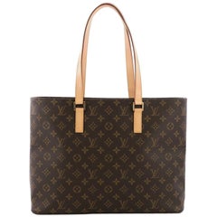  Louis Vuitton Luco Handbag Monogram Canvas