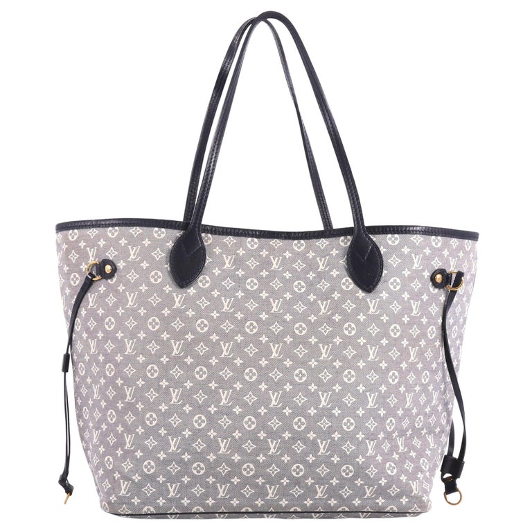 Louis Vuitton Neverfull Grey - 4 For Sale on 1stDibs  louis vuitton  neverfull mini, lv neverfull grey, louis vuitton neverfull gray