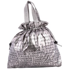 Chanel Unlimited Drawstring Tote Nylon Large