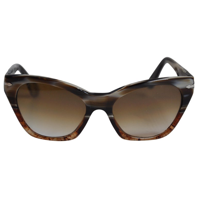 Persol Handmade Warm Tortoise Shell with Polished Gold Hardware ...