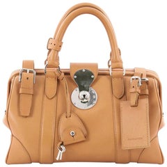 Ralph Lauren Collection Ricky Top Handle Bag Leather Medium