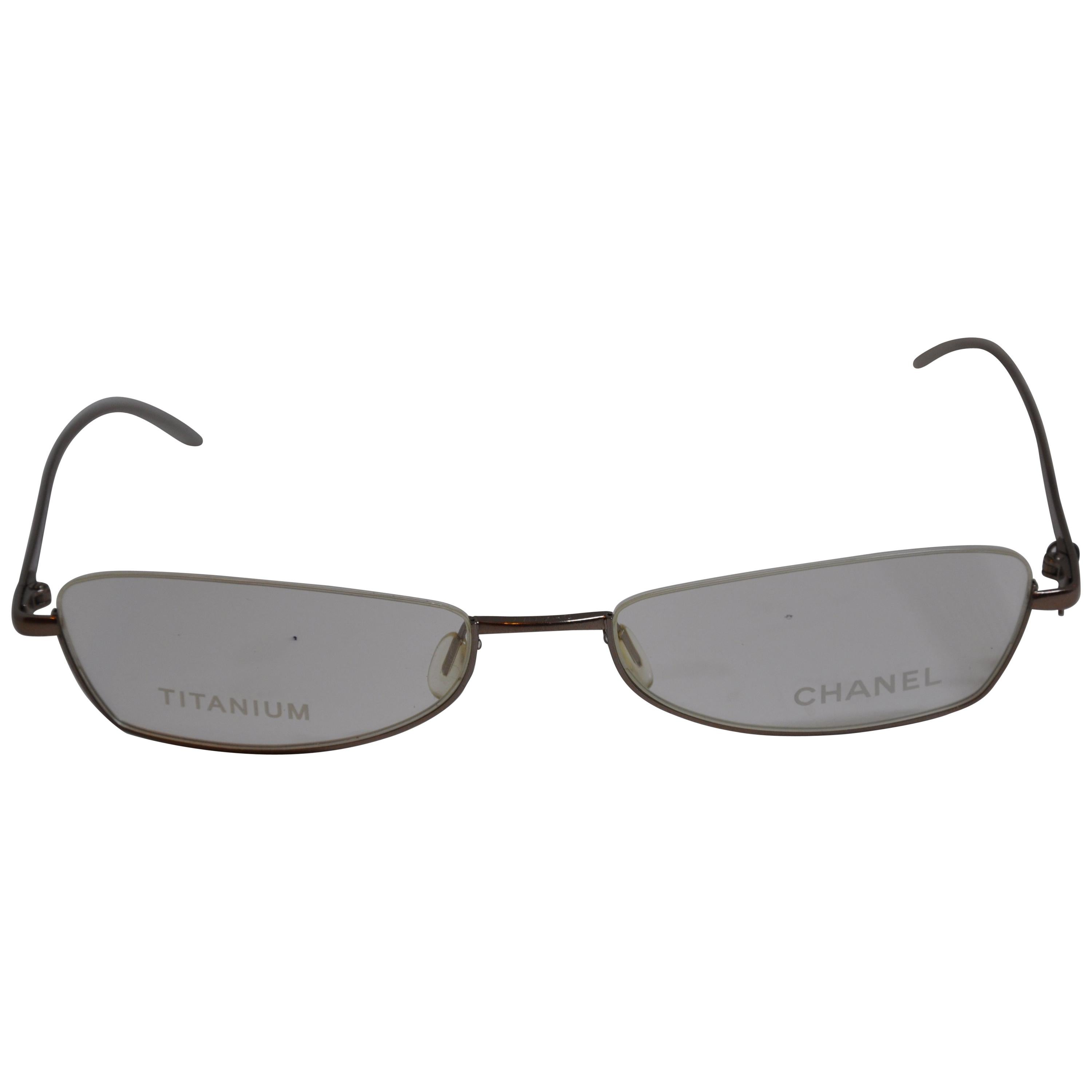 2000s Chanel Iridescent Lens Glasses at 1stDibs