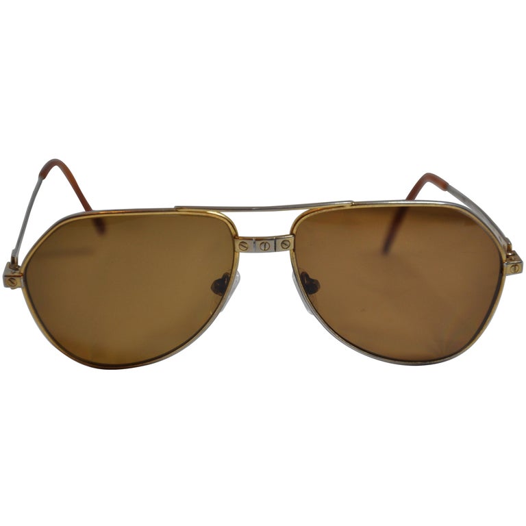 Cartier Signature Etched "Love" Prescription Sunglasses For Sale at 1stDibs