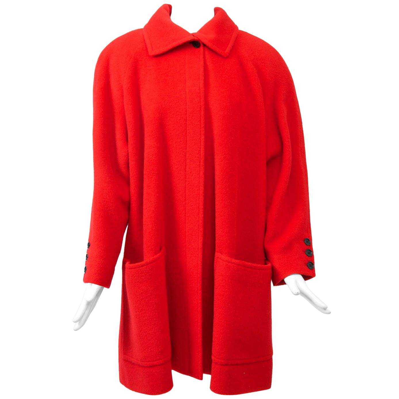 Tiktiner Short Red Coat