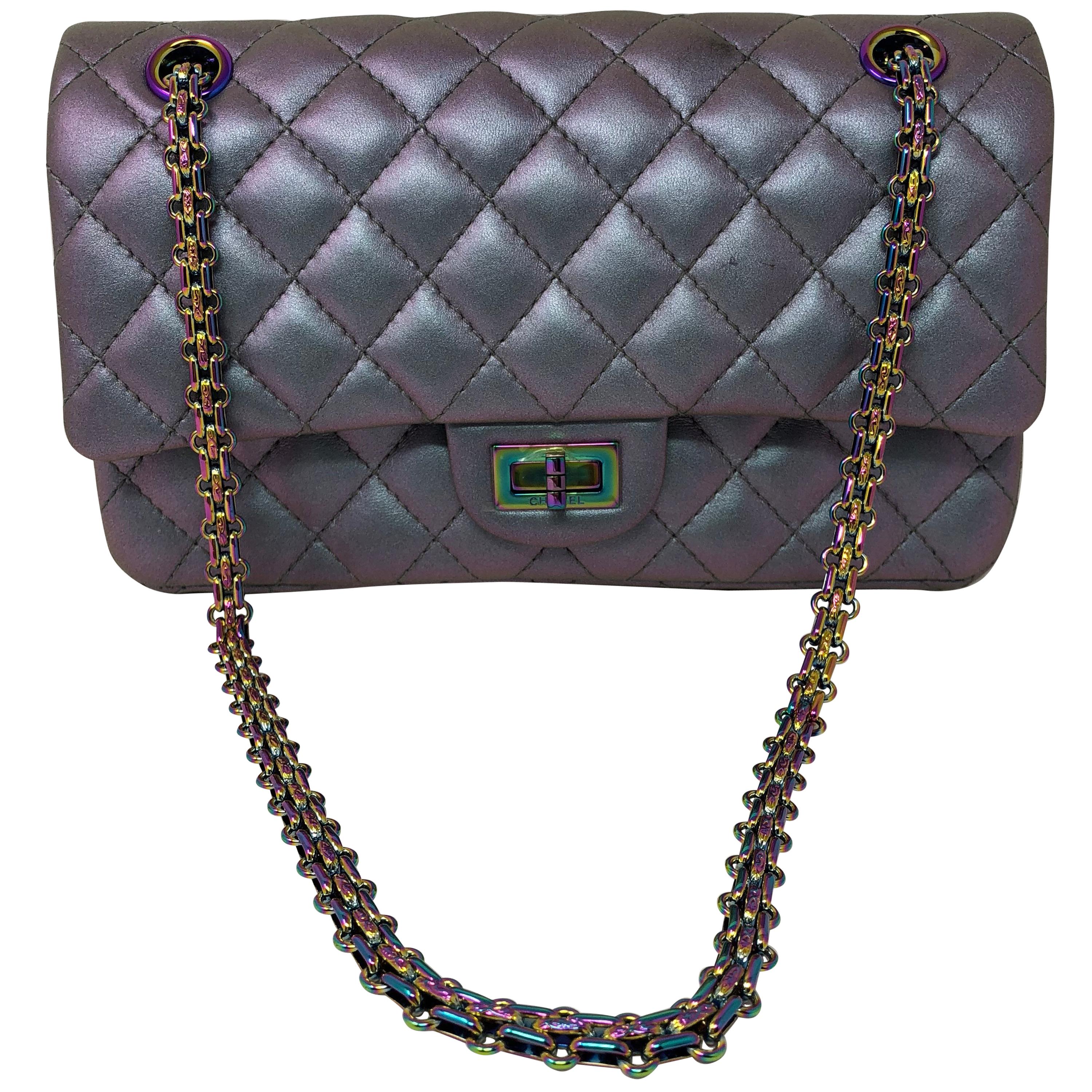 Chanel Iridescent Reissue 2.55 Double Flap 