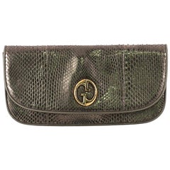 Gucci 1973 Clutch Python