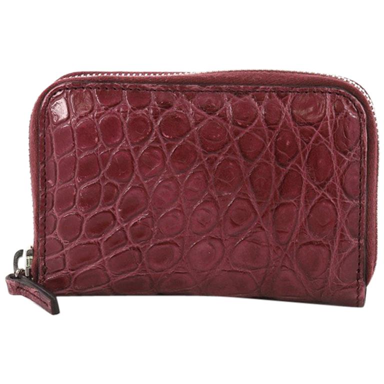 gucci crocodile wallet