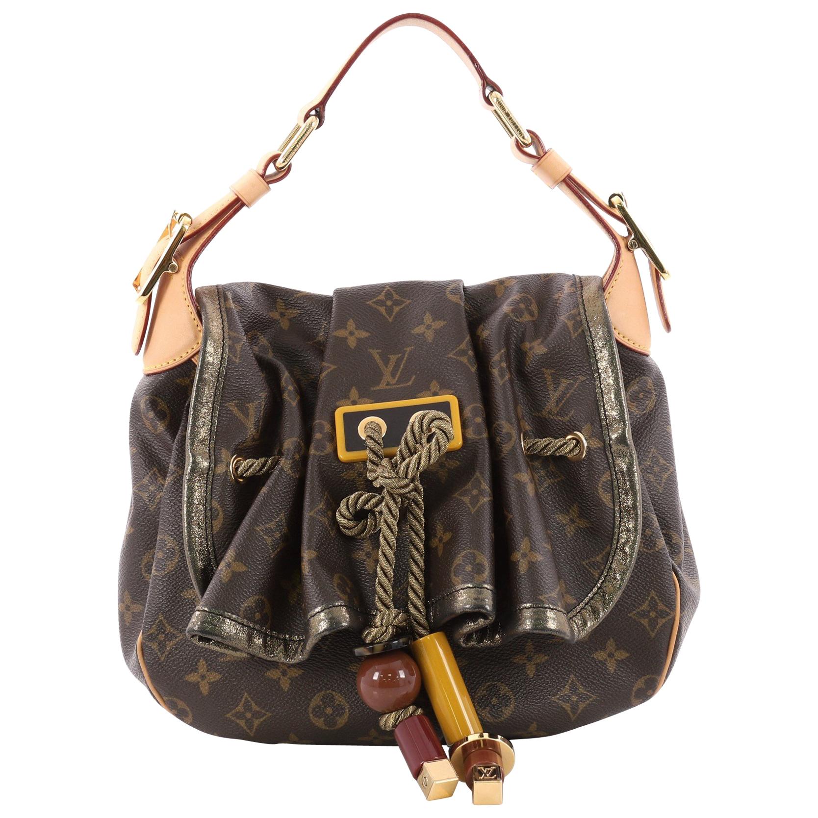 Louis Vuitton Kalahari Handbag Monogram Canvas PM