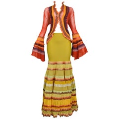 Vintage Jean Paul Gaultier Multi-Color Tiered 'Frida' Ensemble