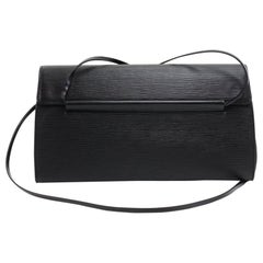 Louis Vuitton Dinard Black Epi Leather Shoulder Bag