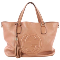 Gucci Soho Working Tote Leather Large