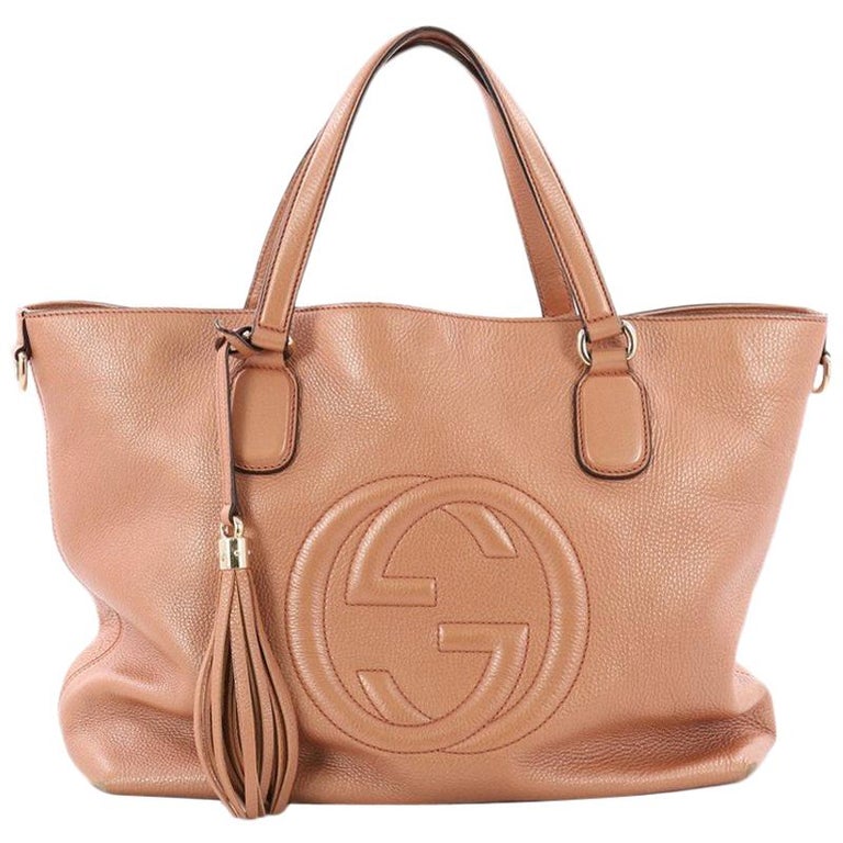 Gucci Soho Working Tote Leather Large at 1stDibs | gucci dionysus