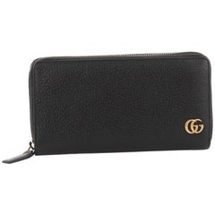 Gucci GG Marmont Zip Around Wallet Leather