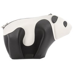 Loewe Panda Crossbody Bag Leather Mini 