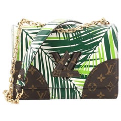 Louis Vuitton Twist Handbag Limited Edition Palm Print Leather