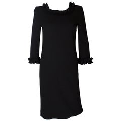 Vintage Jean Muir Little Black Dress