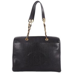 Chanel Vintage Timeless Zip Tote Caviar Medium