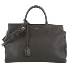 Saint Laurent Rive Gauche Cabas Leather Medium