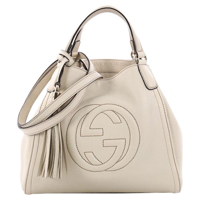  Gucci Soho Convertible Shoulder Bag Leather Small