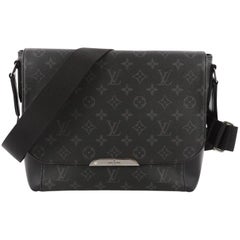 Louis Vuitton Explorer Messenger Bag Limited Edition Monogram Eclipse Canvas PM