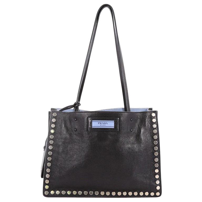 prada etiquette tote bag