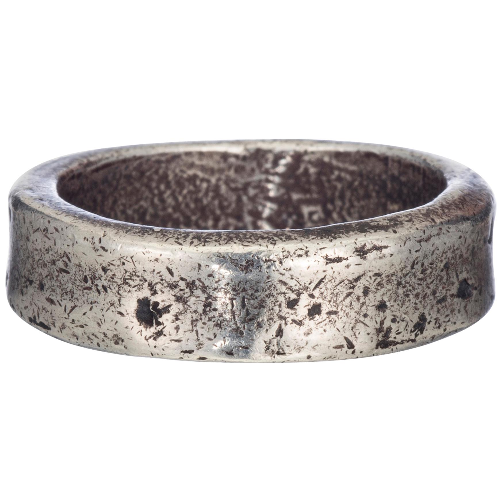 Sterling Claro Stacking Band Ring For Sale