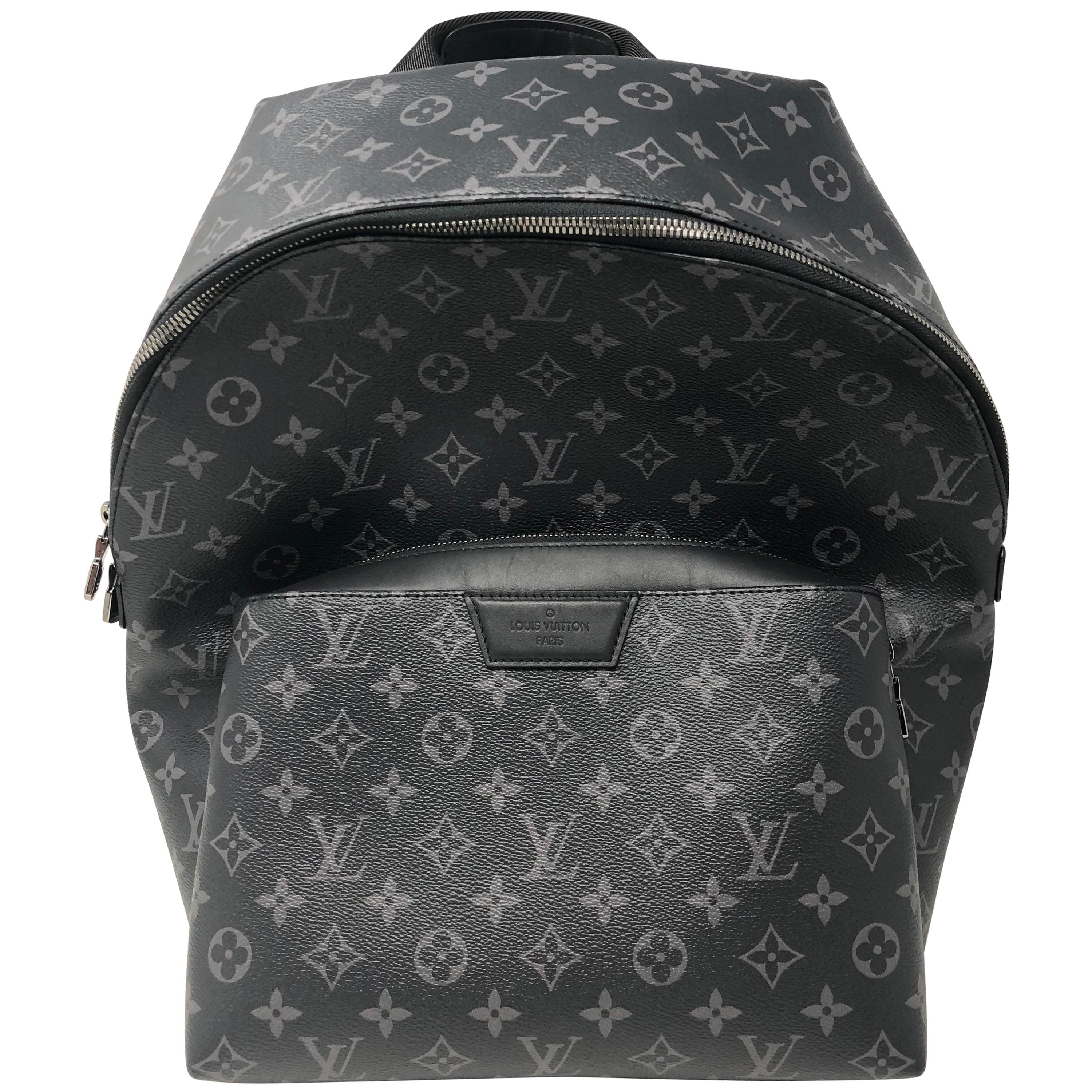 Louis Vuitton Black Monogram Eclipse Backpack 