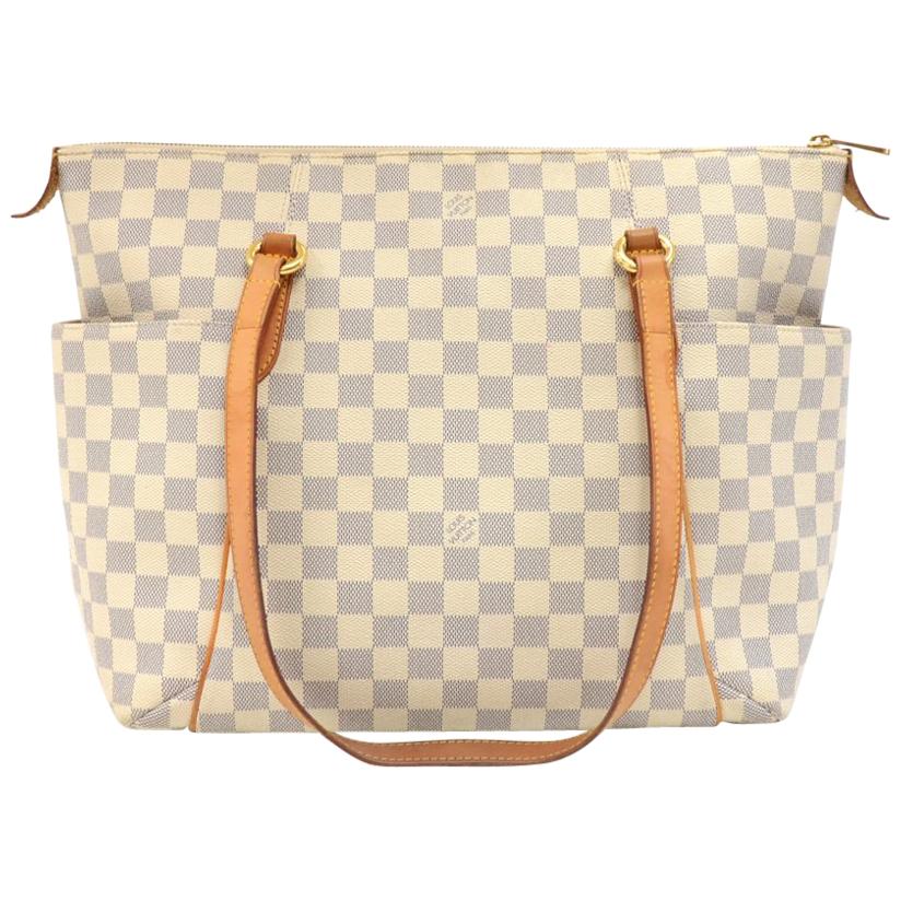 Louis Vuitton Totally PM Azur Damier Canvas Shoulder Bag