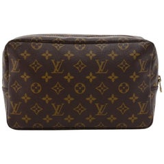 Vintage Louis Vuitton Trousse Toilette 28 Monogram Canvas Cosmetic Pouch