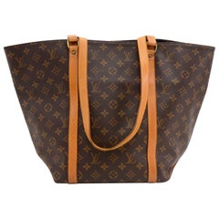 Vintage Louis Vuitton Sac Shopping Monogram Canvas Shoulder Tote Bag