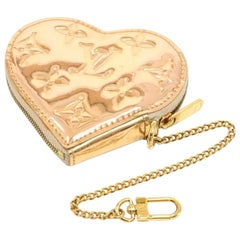 Louis Vuitton Amarante Monogram Vernis Coeur Heart Coin Purse, myGemma