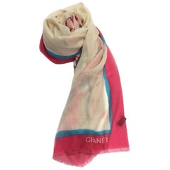 Chanel Shawl "Viva COCO Cuba Libre" in Multicolored Cashmere