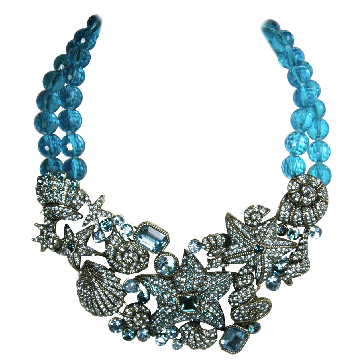 Heidi Daus Blue Sea Necklace