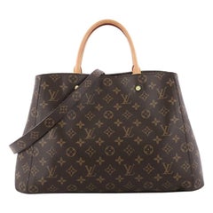 Louis Vuitton Montaigne Handbag Monogram Canvas GM