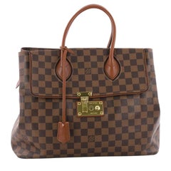 Louis Vuitton Ascot Handbag Damier