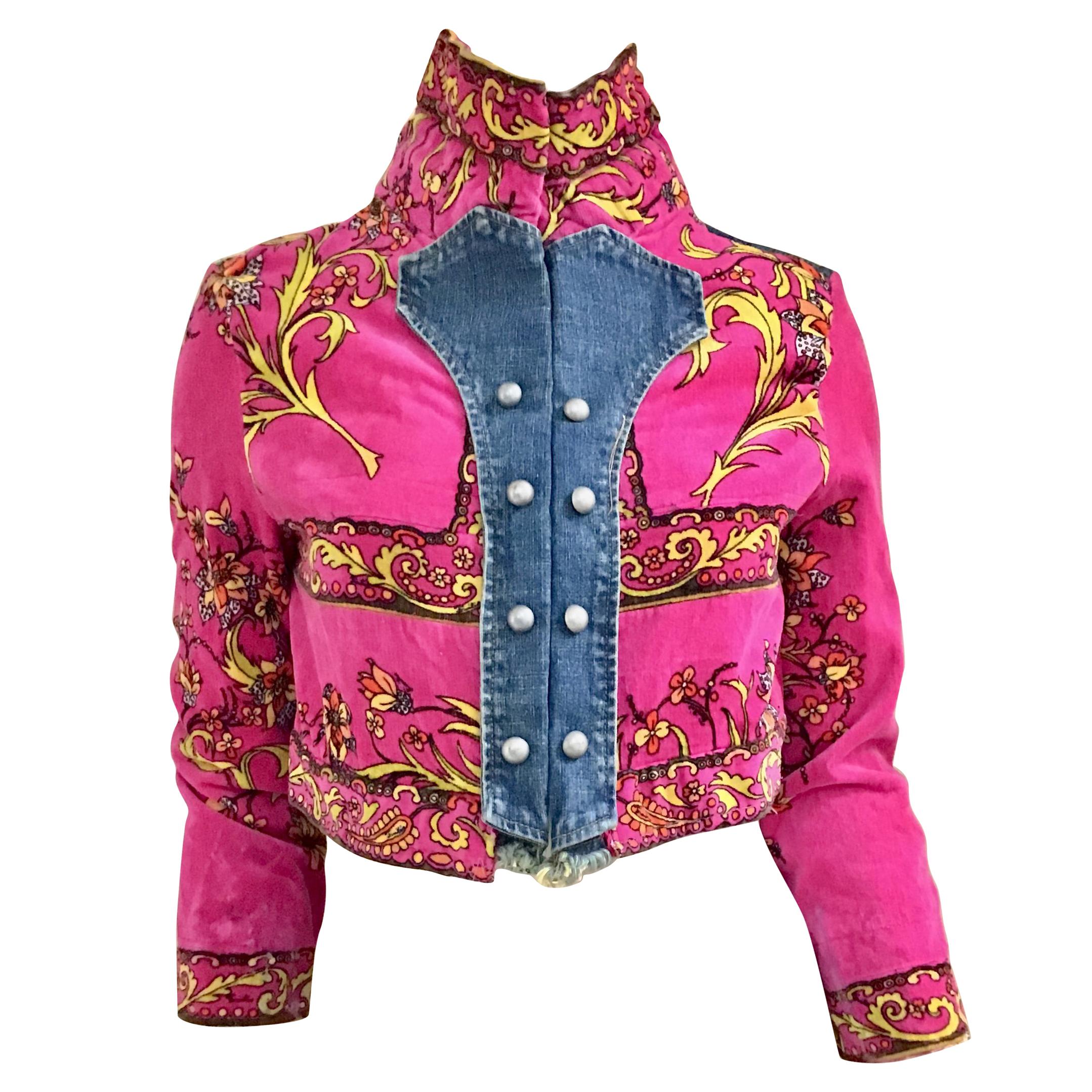 Upcycled 1970s Pucci Jacket