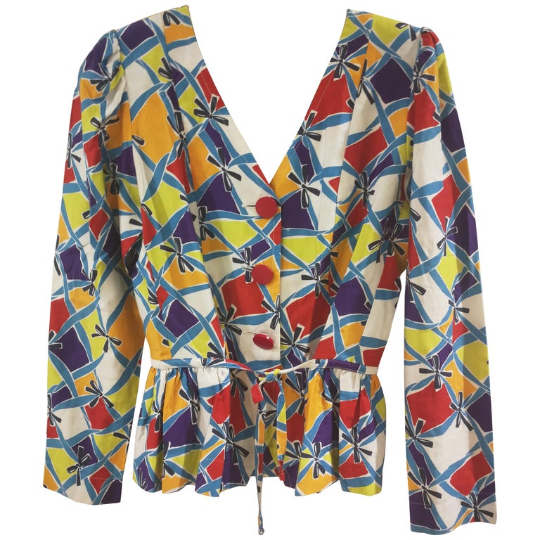 Yves Saint Laurent Variation Smocking Jacket main image 0