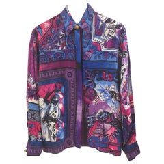 Gianni Versace Silk Mozart Bach Music 
Atelier Shirt