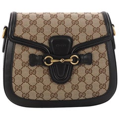Gucci Lady Web Shoulder Bag GG Canvas Medium