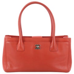 Chanel Cerf Executive Tote Leather Small