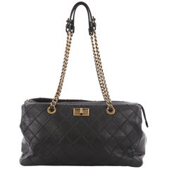 Chanel Cosmos Large Quilted Calfskin Satchel 