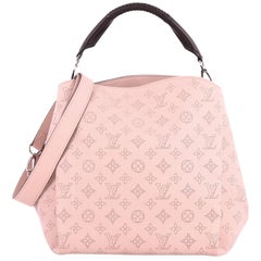 Louis Vuitton Babylone Handbag Mahina Leather PM